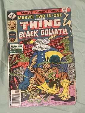 Marvel comic group thing black goliath 24 feb comic book